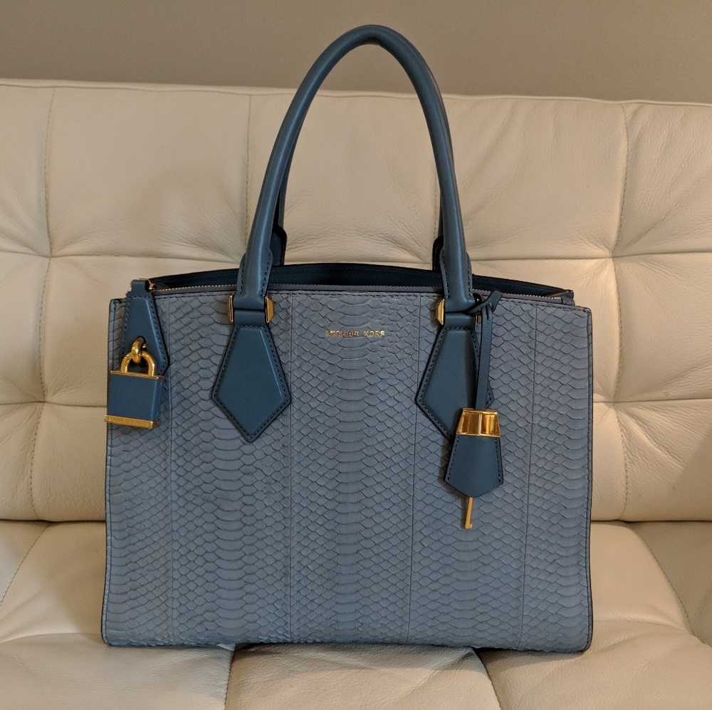 Michael Kors Collection Python handbag